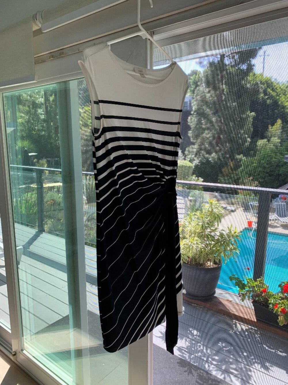 Loft Sleeveless Lightweight Dress, size S